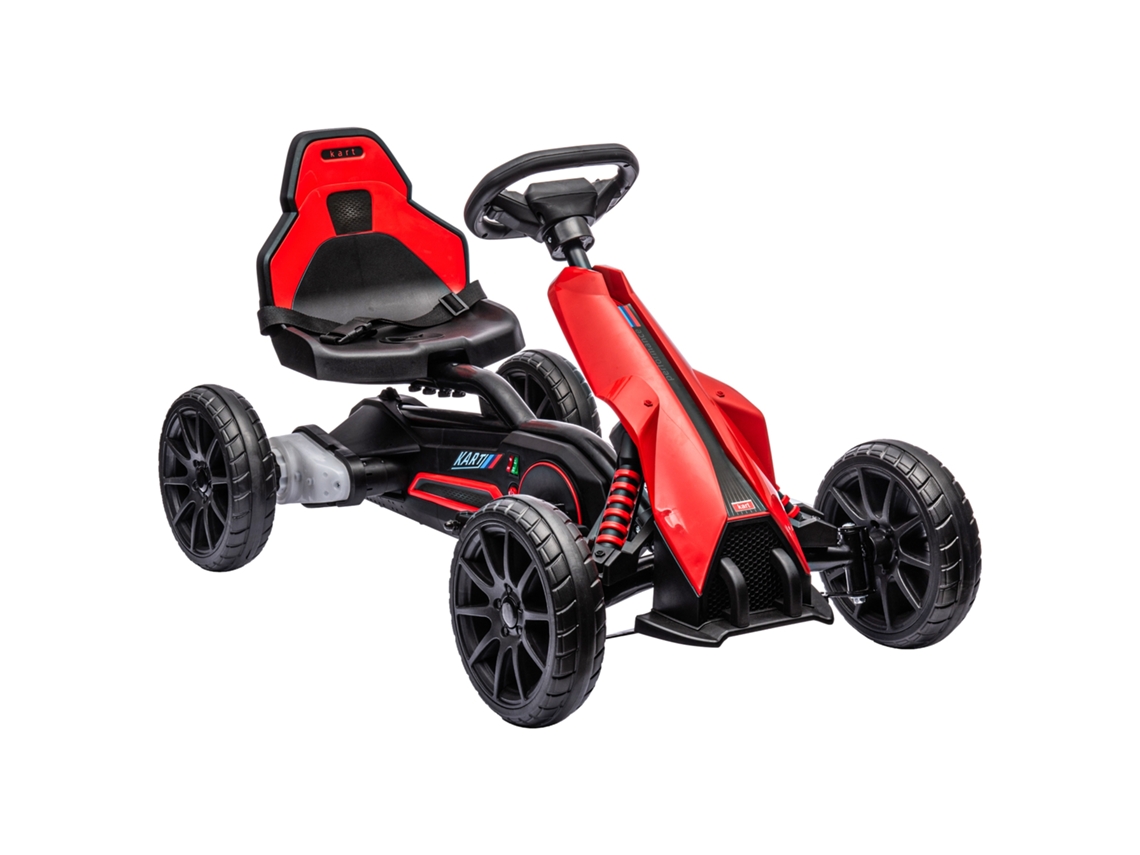 Go Karts elétrico infantil, 12v, vermelho, 100x58x58,5 cm S/MARCA