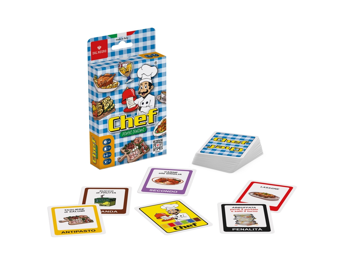 Jogo de cartas DAL NEGRO Chef (6 anos)