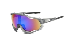 Óculos De Ciclismo Para Atividades Ao Ar Livre (cinza) Com Proteção Uv400 Contra Impactos.