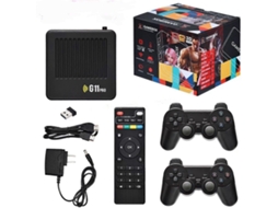 G11 Pro Game Box 4k Hd Tv Game Stick Console De Videogame Integrado Mais De 40.000 Jogos Retrô Player De Videogame Portátil Gamepad Sem Fio Ly Ebike