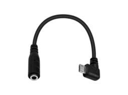 Cabo Adaptador De Áudio Micro Usb Para Conector De 3,5 Mm Aquaforge