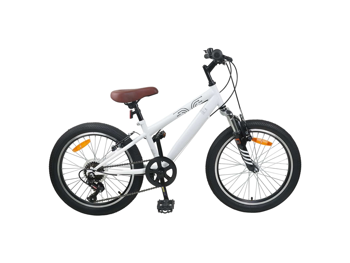 Vidaxl Bicicleta de Montanha 24 Polegadas 6 velocidade para 8 12 Anos