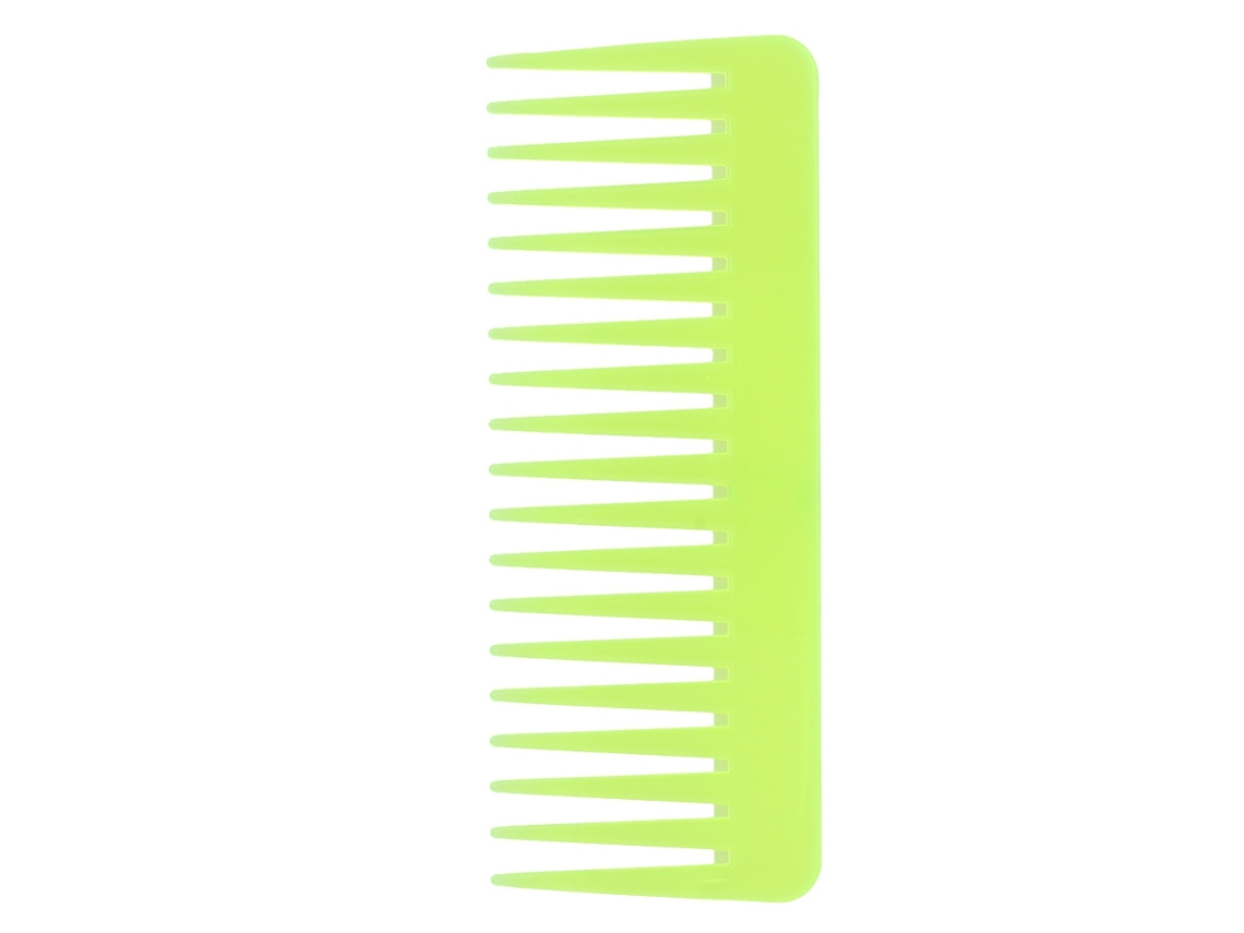 Pente De Cabelo Com Dentes Largos Ultra Fino Em Cor Fluorescente - Ferramenta De Estilo Profissional E Doméstica