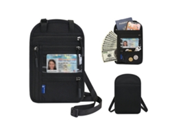 Porta, Crachá Com Zíper, Carteira Porta, Cartões De Identificação Com Cordão, Bolsos Transparentes Para Identificação, Ideal Para Escritório