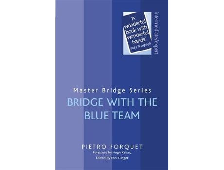 Livro bridge with the blue team de edited by pietro forquet , edited by ron klinger (inglês)