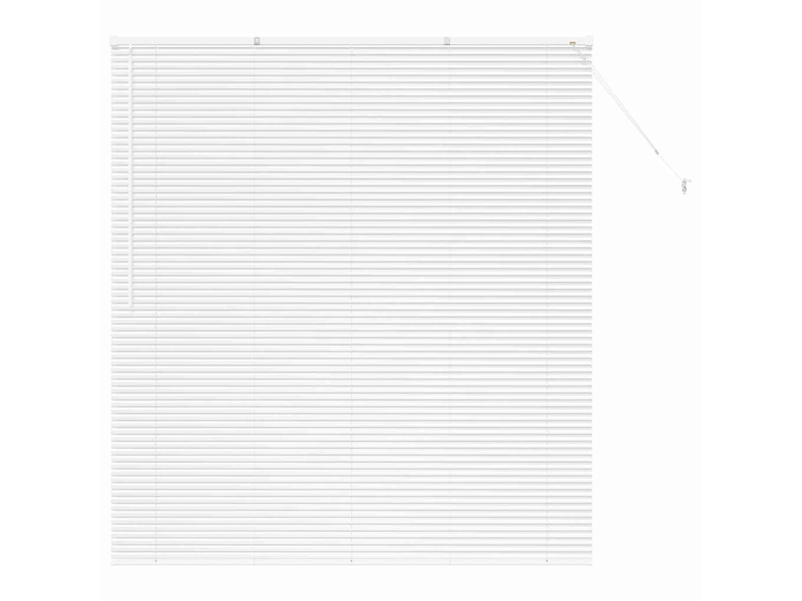 Conjunto 1 Persianas Venecianas Vidaxl Branco Alumínio (175 X 160 Cm)