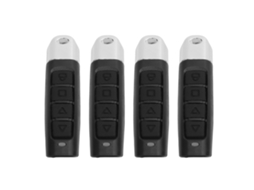 Controle Remoto Para Portão De Garagem 433.92mhz 4pcs Controle Remoto Manual Para Sistema De Alarme Armazém Teto Solar Luzes