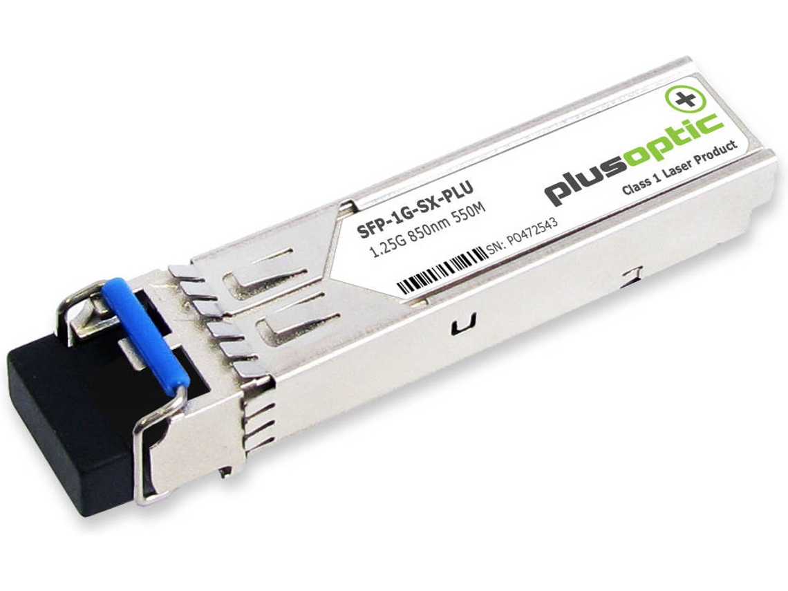 Módulo de Transceptor de Rede PLUSOPTIC SFP-1G-SX-PLU