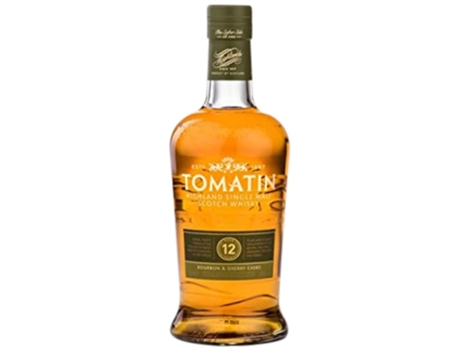 Whisky TOMATIN Single Malt Tomatin 12 Anos (0.7 L - 1 unidade)