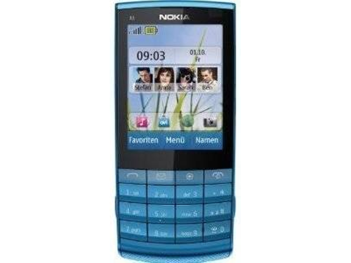 Telemóvel NOKIA X3 (Azul)