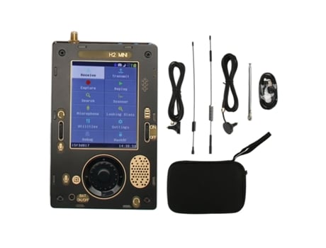 Kit Rádio Definido Por Software (receptor 1mhz 6ghz, Tela Lcd 3.2polegadas)