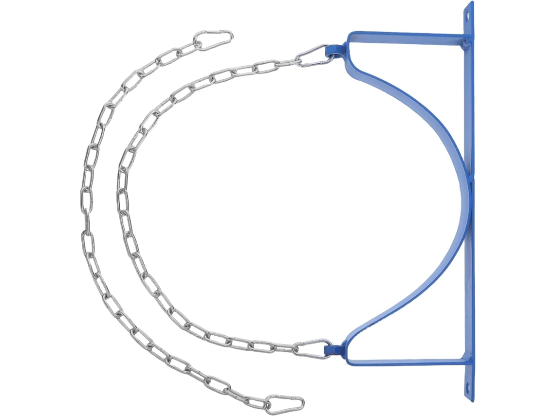 Suporte de Parede em Aço de Alta Resistência para Cilindros de Oxigênio e Acetileno com Corrente. SFUSHOS