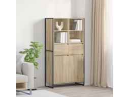 Vidaxl Buffet Sonoma 81 X 36 X 150,5 Cm Derivados De Madeira