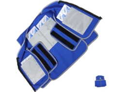 1 De Colete Refrescante Masculino Com Bolsos Para Gelo E Portátil
