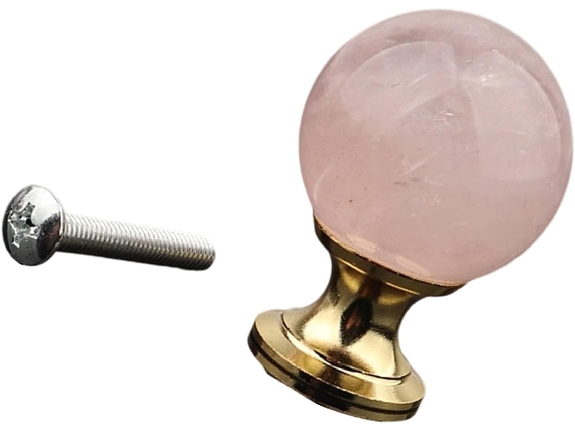 Puxador Redondo De Cristal Para Penteadeira, Maçaneta Para Porta De Armário Cozinha, Puxador Para Porta De Guarda Roupa