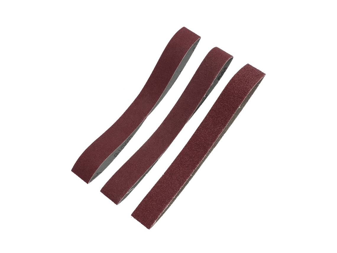 10pcs Cinta De Lija De Aluminia 533*30 (40 Grit) Para Polimento, Lijado Y Procesamiento De Madera, Hierro Y Herramientas
