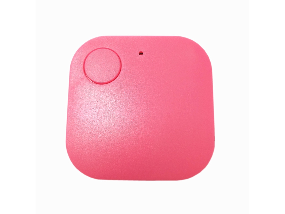 Halinuia Rastreador Inteligente Bluetooth Em Forma Quadrada Para Animais De Estimação, Compatível Com Android E Ios (rosa)