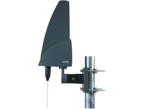 Shark, Antena Externa Ativa Dab / dvb T2, Filtro LTE, 4g, 5g Evolveo