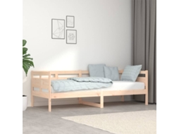 Sofá cama 80x200 cm madera maciza de pino