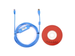 Cabo De Programação Plc Usb-ug00c-t Para Painel Táctil Série Pod Ug Com Interface Dourada