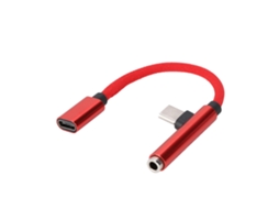 Adaptador 2 em 1 Type C para Áudio EOOCOO (carregamento, música, chamadas)