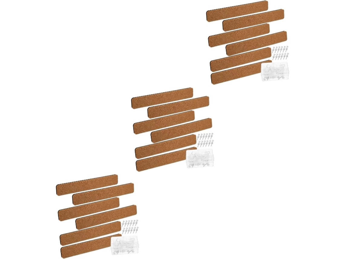 Série 3 Tachinhas Autoadesivas Transparentes Para Decoração De