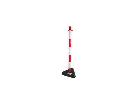 Poste De Sinalização De Corrente Plástica 87cm 27285 Ba501090 Flores Cortes