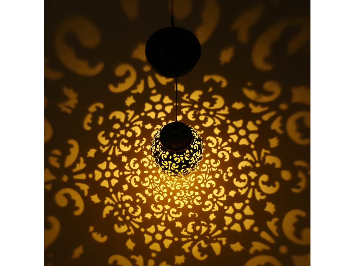Lâmpada Solar Led Pendente Outdoor Design Azeitona Ip44 S/MARCA