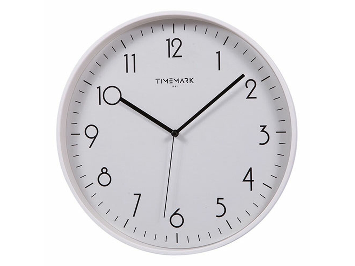 Relógio TIMEMARK Branco (NA - 30 x 30 cm)