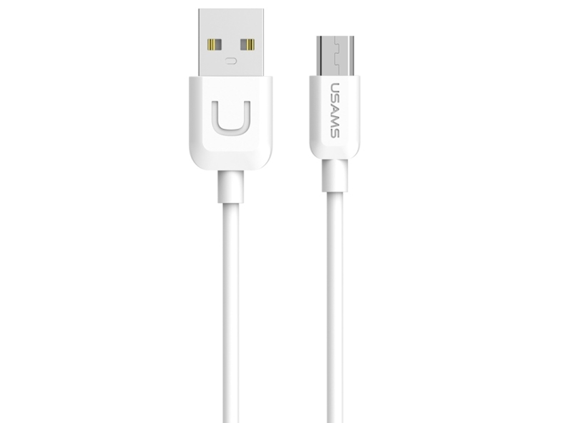 Cabo Micro Usb Usams U Turn 1m Para Celulares Android 2a Carregamento Rápido