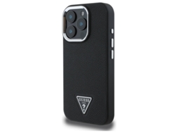 Capa para iPhone 16 Pro Max GUESS Rígida Preto