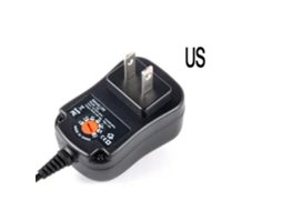 Adaptador Energia Universal Ajustável Ac/dc 3v 12v 12w 100‑240v