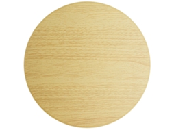 Mac Wall Xl Wood Luminária De Parede Led 20w Com Interruptor Cct 2700k/3200k/4000k Em Alumínio, Luminária De Parede 360 Graus Beneito Faure