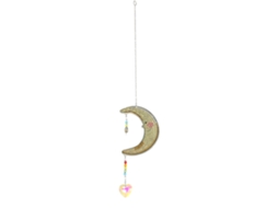 Pintura De Diamante Diy Pendente De Cristal Móbile De Vento Arte Cristal Decoração De Parede Jardim Kofihety