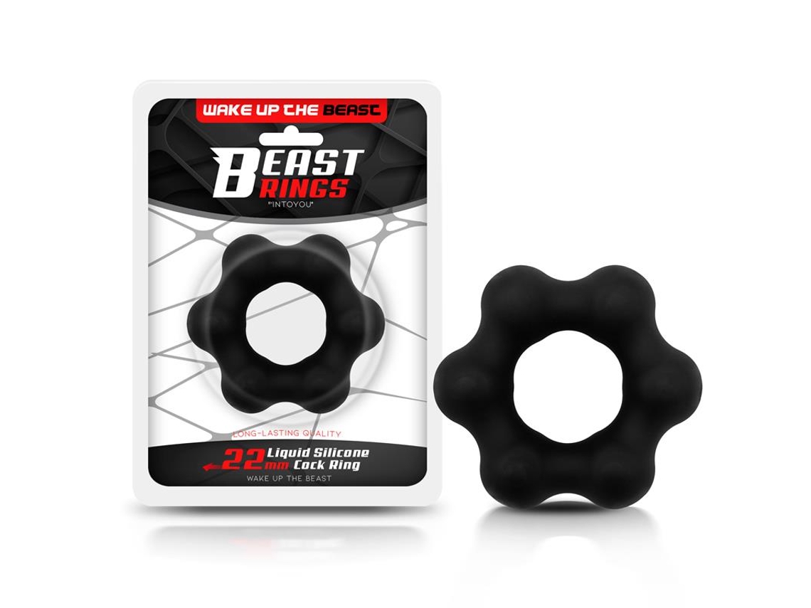 Anel Peniano de Silicone Líquido 2 2 Cm BEAST RINGS