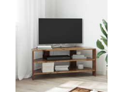 Vidaxl Armáriodetvdecanto Madeira Antiga 102x40,5x45cm