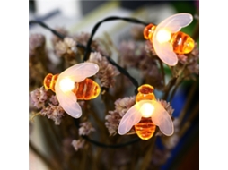 Fita De Luz Led Laxiscreed Morango 6,5ft Para Festas Com Modo Sempre Ligado