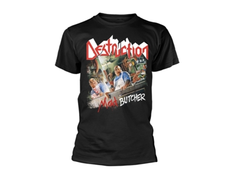 T-shirt DESTRUCTION (M - Preto)