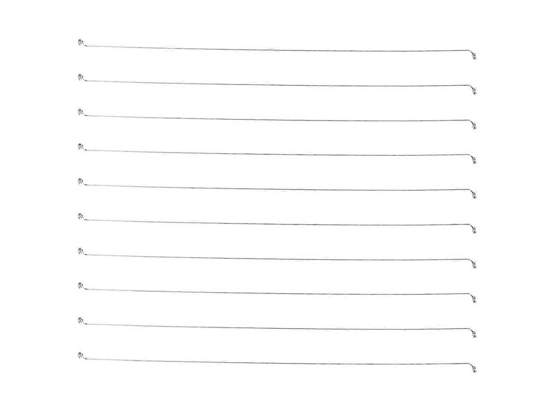 10 Unidades De Fio Reposição Para Fatiador Queijo, Metal Cortar Queijo. Aquaforge