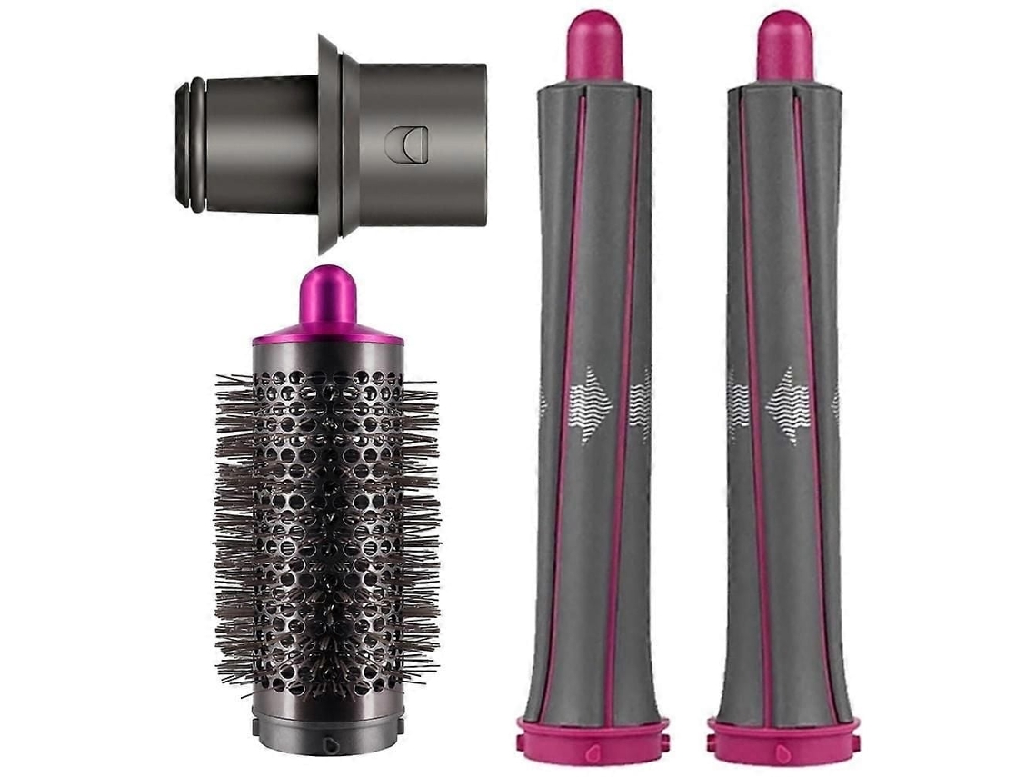 Escova Modeladora de Cachos com Adaptador para Secador Cabelo, Que Se Transforma em Cachos, Air Wrap GOKOCO