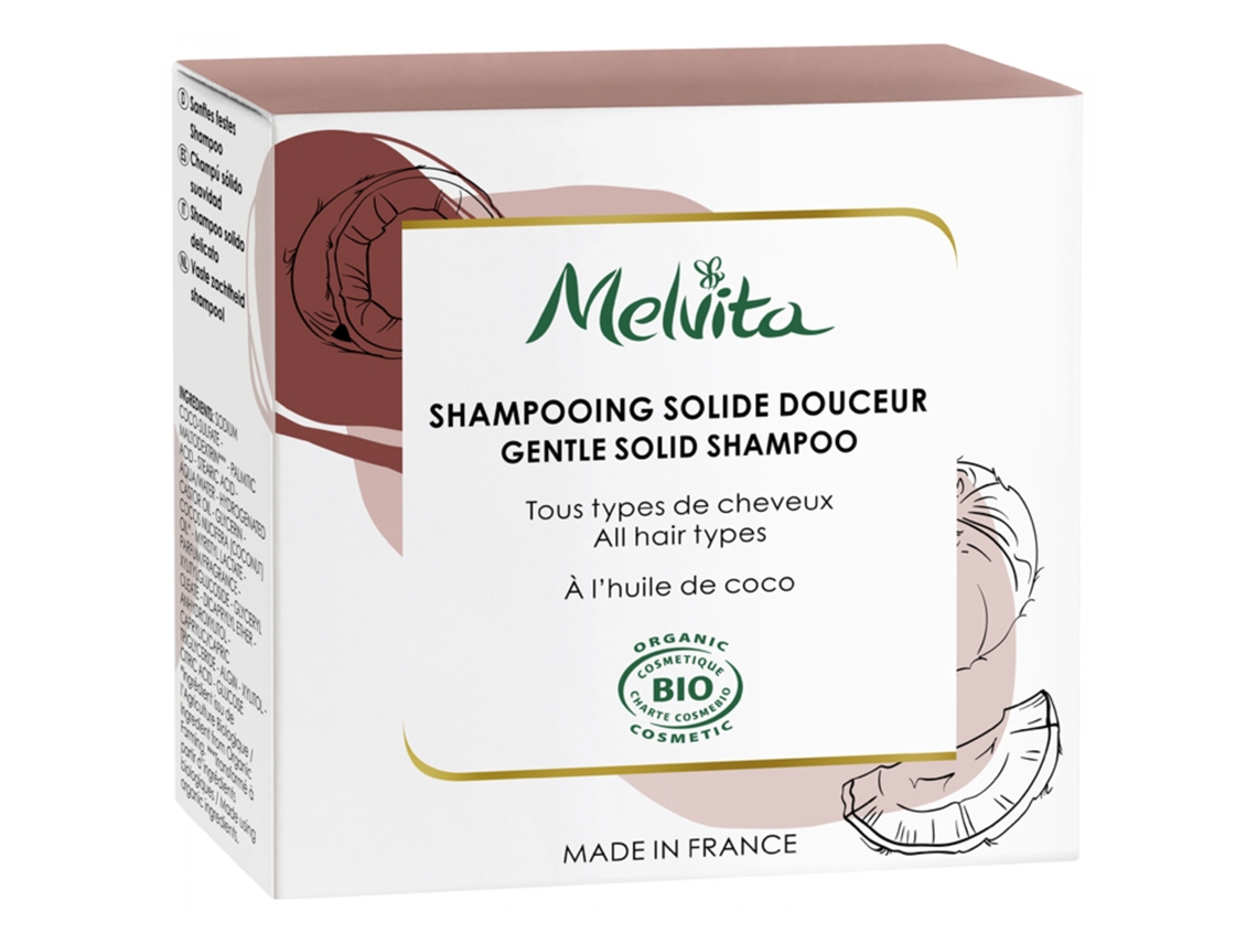 Shampoo Sólido Suave 55 G MELVITA