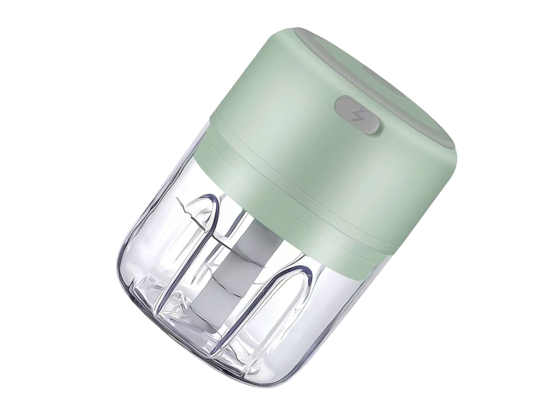 Picador De Alho Elétrico 250ml Sem Fio Multifuncional Destacável Mini Processador De Alimentos Para Gengibre Cebola Verde Aquaforge
