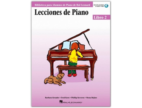 Livro Lecciones De Piano 2 Da Editorial Hal Leonard Publishing De Fred Kern, Barbara Kreader Et Al. (inglês)