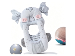 Suporte para Mamadeira, Mãos livres e Fixo, Apoio para Amamentação, Design de Desenho Animado, Elefante .CZHHMART