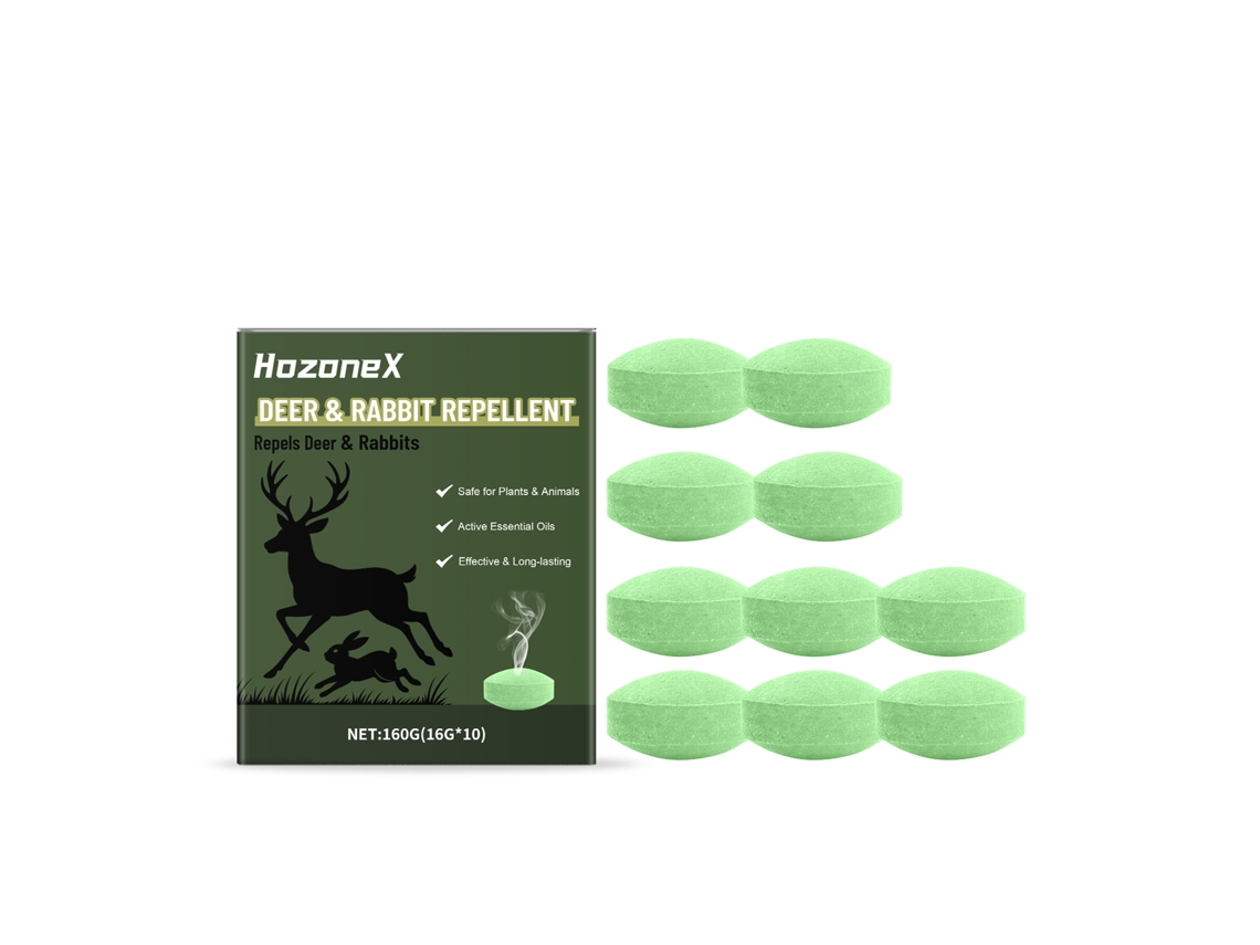 Pílulas Repelentes para Veados e Coelhos, Proteção Eficaz LAXISCREED