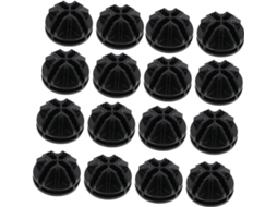 Conjunto De 20-conectores Plásticos Arame Botão Para Armário Presilhas Plástico Mini Acessórios Sapatos E Guarda Roupa