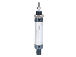 Cilindro pneumático mini de liga de alumínio de dupla ação 16mm Mal16x75 0,1-0,8mpa 30-800mm/s