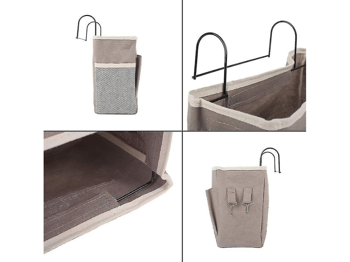 Lurelia Bolsa De Cabeceira, Suspensa, Em Ferro, Para Cama, 30x10x19cm, Quarto Organizado