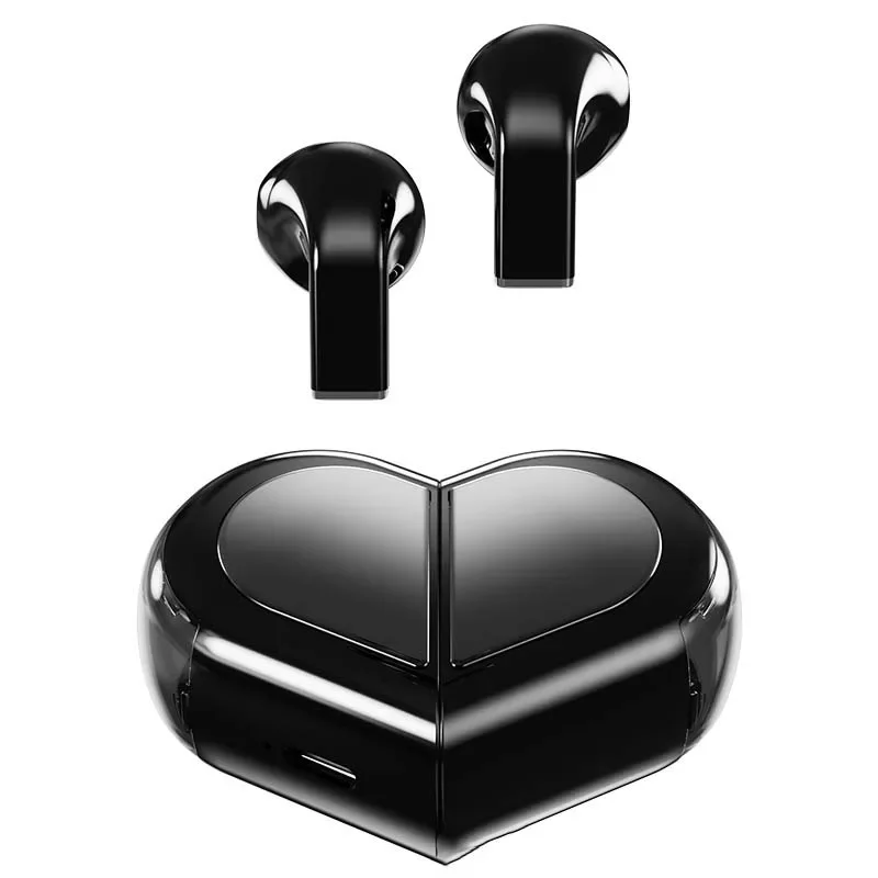Fones De Ouvido Bluetooth Giratórios (pretos), Eu Adoro Os Fones De Ouvido Sem Fio Tws 5.3.
