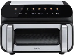 Grelhador sem Fumo & Airfryer FLAMA SmartPro 679FL (10L - Preto)